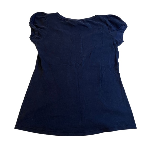 y2k realitiee black eyelet ruffle sleeve top vintage witchy vampire goth grunge - Picture 2 of 8